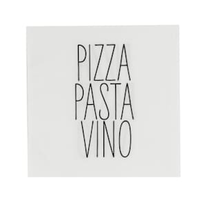 Pizza Pasta Vino Napkins Pkg/20