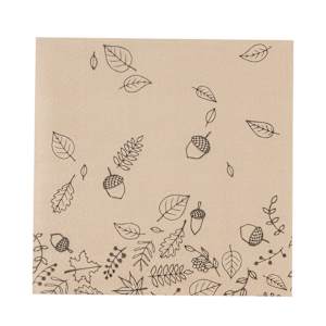 Serviettes de table automne Pqt/20