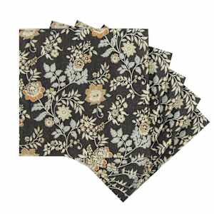 Serviettes de table fleurs Pqt/20