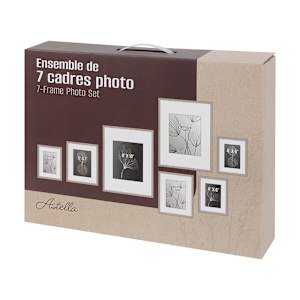 Ensemble de 7 cadres photo ASTELLA