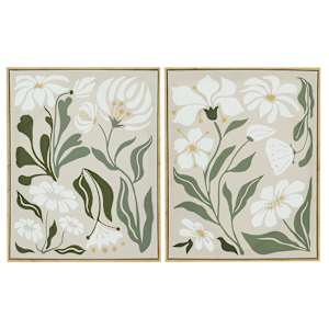 ASTELLA Bohemian Flowers 2-Frame Set 15 3/4 in. x 19 5/8 in.