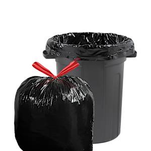 NEKTRA Black Garbage Bags 90 L Pkg/50