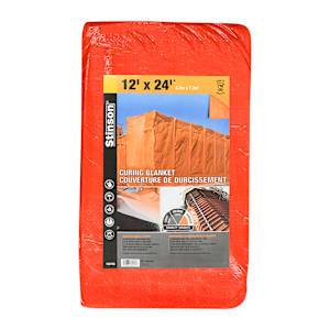 Couverture isolante pour le béton 12 pi x 24 pi