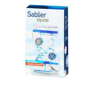 Sablier liquide