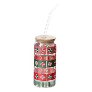 Verre et paille friandises 590 ml VERTUO