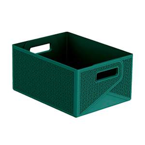 Foldable Storage Bin Green 11 L
