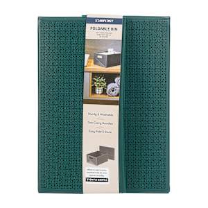 Foldable Storage Bin Green 11 L