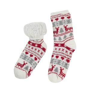 Deer and Christmas Trees Socks