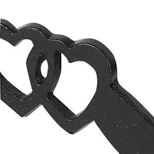 Décoration Signe infini avec cœurs sur socle