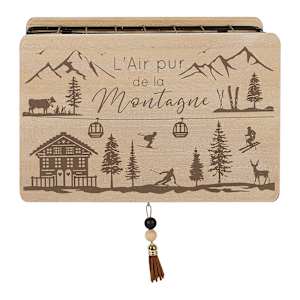 Boîte décorative Air de la montagne