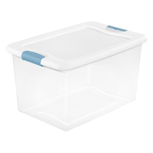 Storage Bin with Lid 61 L