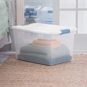 Storage Bin with Lid 61 L