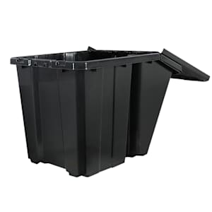 Black Stackable Bin 60 L
