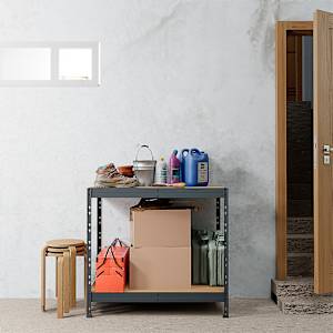 Étagère robuste 2 tablettes 47 po x 18 po x 35 po