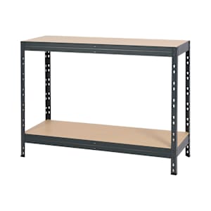 Étagère robuste 2 tablettes 47 po x 18 po x 35 po