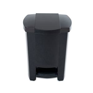 Step Trash Bin Black 19 L