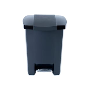 Poubelle à pédale noire 30 L