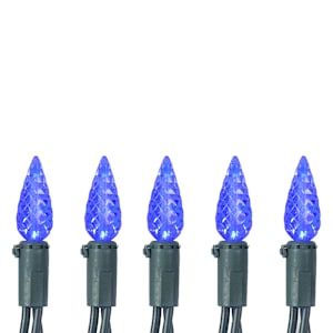 Jeu de 70 lumières DEL C6 Bleu