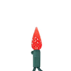 Jeu de 70 lumières DEL C6 Rouge