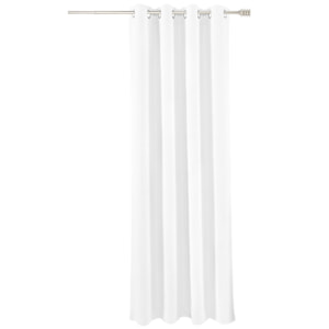 Rideaux coupe-lumière à œillets blancs 54 po x 84 po Pqt/2 VERTUO