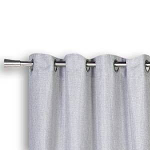 VERTUO Semi-Opaque Grommet Curtains Grey 54 in. x 84 in. Pkg/2
