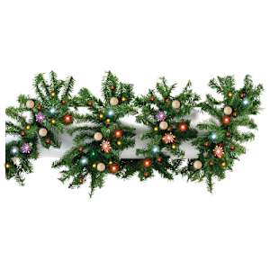 Guirlande de Noël pin 9 pi