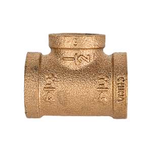 Brass Tee 3/4 in. x 3/4 in. x 1/2 in. FPT
