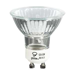 MR16 (GU10) Halogen Reflector Light Bulbs 50 W Pkg/2