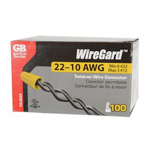 Wire Connectors Pkg/100 Yellow