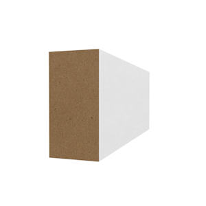 Rectangle en fibre de bois 3/4 po x 1 1/2 po x 8 pi