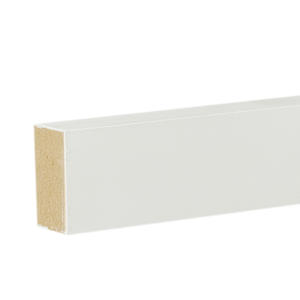 Rectangle en fibre de bois 3/4 po x 1 1/2 po x 8 pi