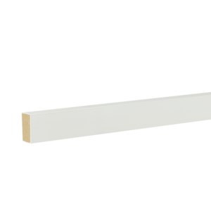 Rectangle en fibre de bois 3/4 po x 1 1/2 po x 8 pi