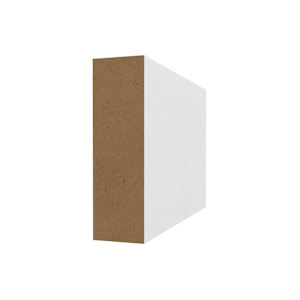 Rectangle en fibre de bois 3/4 po x 2 1/2 po x 8 pi