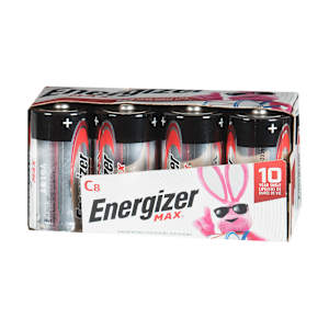 Energizer Max C Batteries Pkg/8