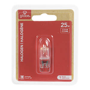 Ampoule halogène G9, 25 W