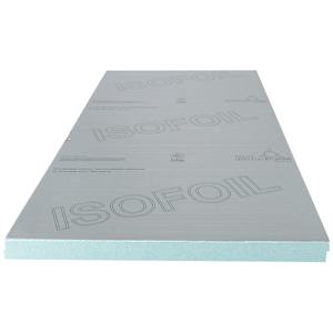 Panneau isolant et pare-vapeur ISOFOIL 3 po x 4 pi x 8 pi ISOLOFOAM