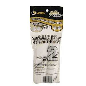 Minis rouleaux à peinturer 4 po 10 mm Pqt/2