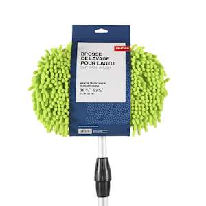 Brosse de lavage télescopique pour l'auto