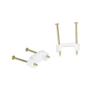 Wire Clamps w/ Nails1/2 in. Pkg/250
