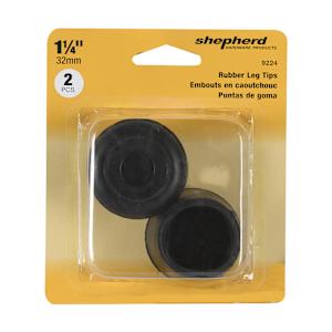 Rubber Leg Tips 1 1/4 in. Pkg/2
