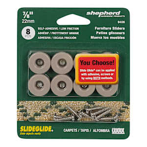 SlideGlide Sliders 7/8 in. Pkg/8