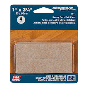 Felt Gard Felt Strips 1 in. x 3 3/4 in. Pkg/4