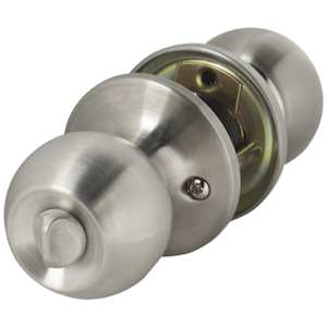 Keyed Entry Door Knob Stainless Steel