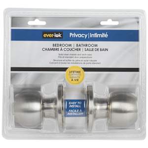 Bathroom Door Knob Stainless Steel