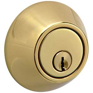 Keyed Deadbolt Lock Brass