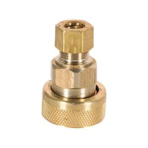 Adaptateur lave-vaisselle 3/4 po boyau x 3/8 compression