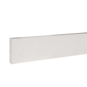 Outdoor Siding Finishing Wood Board 5 1/2 in. Bulk White