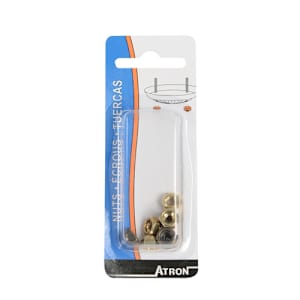 Lamp Nuts Pkg/8