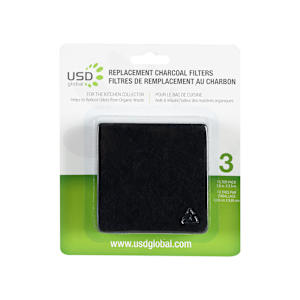 Compost Charcoal Filters Pkg/3