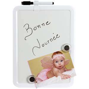 Tableau magnétique effaçable blanc